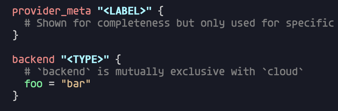 Changing string to type