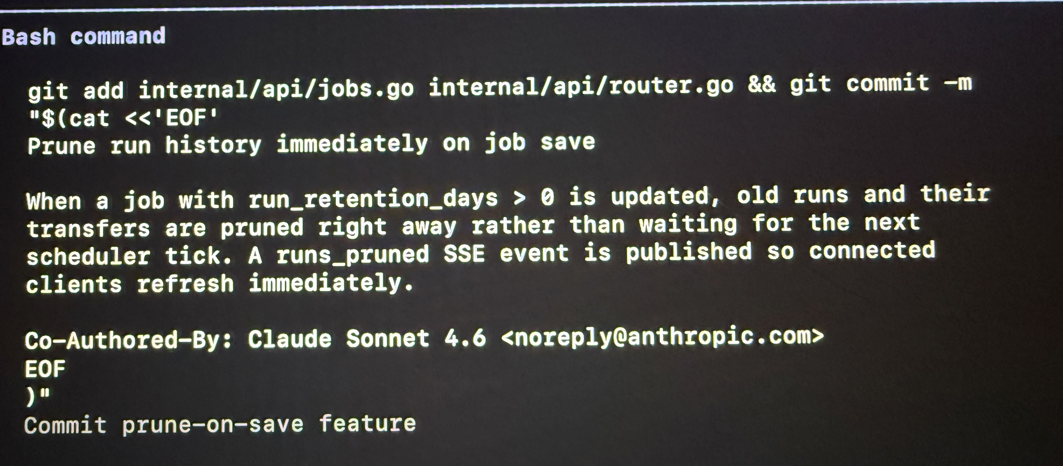 Dev machine waiting for approval